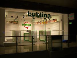 In-store design obchodu Bublina