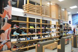 In-store design prodejny Sportex