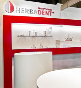 Design stánku pro Herbadent